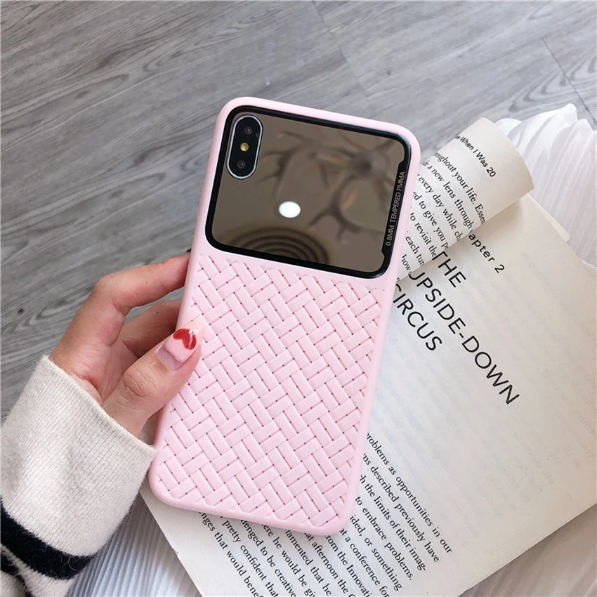 iphone Woven Grid Pattern Case (15)