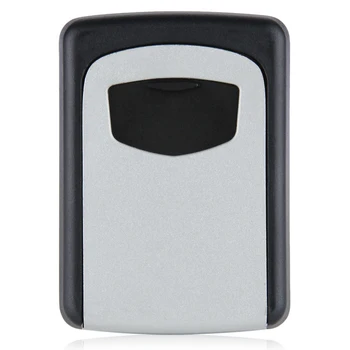 

Wall Mounted 4 Digit Combination Key Storage Security Safe Lock Outdoor Indoor