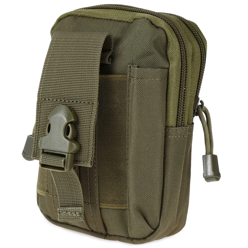Outdoor Camping Hiking Bag Millitary Tactical Bag Molle Pouch Belt Loops Waist Bag Phone Case