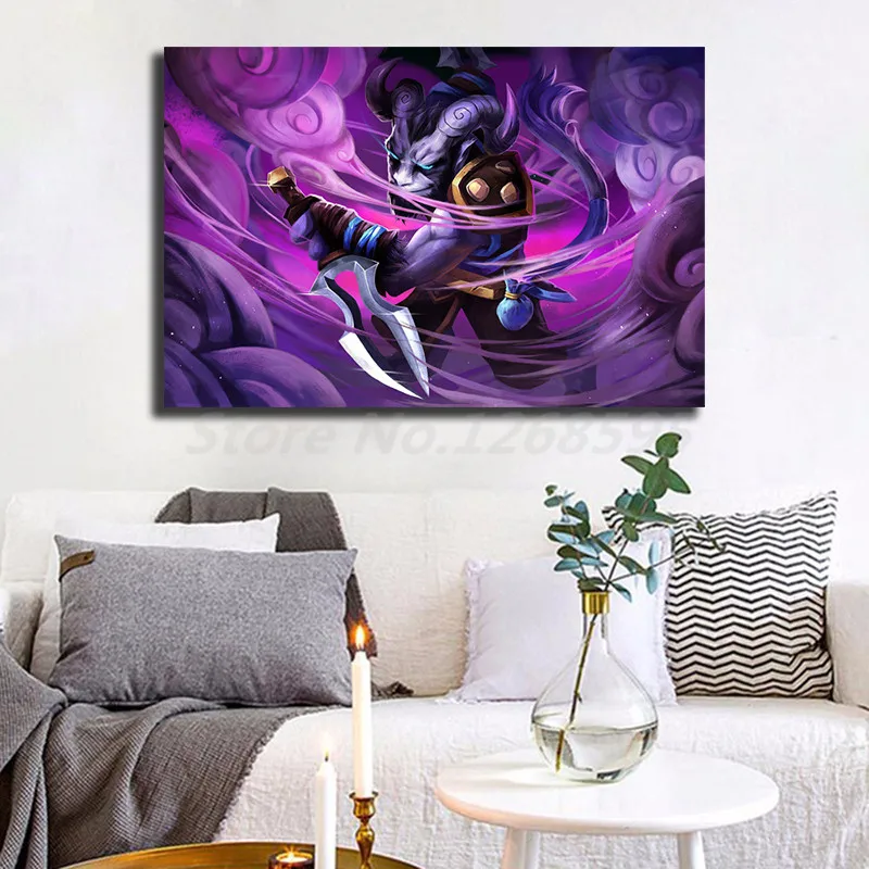 Riki Dota 2 HD Wallpapers Wall Art Canvas Poster And Print Canvas Painting Decorative Picture For O