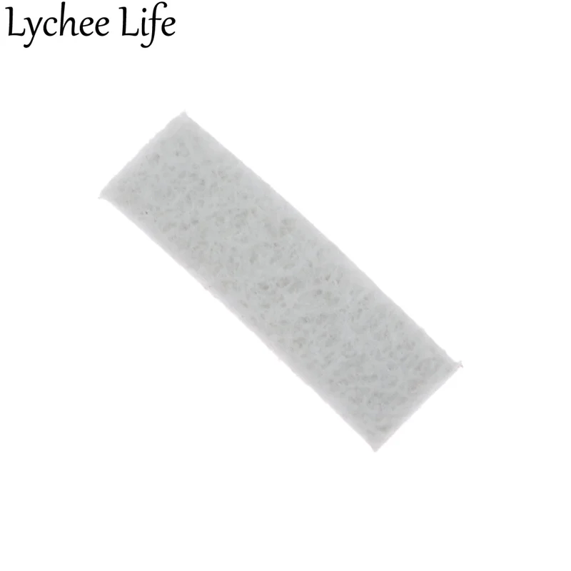 Lychee Life 50 шт ПУ кожа с маркировкой сладкий любовь одежды цветные буквы печати