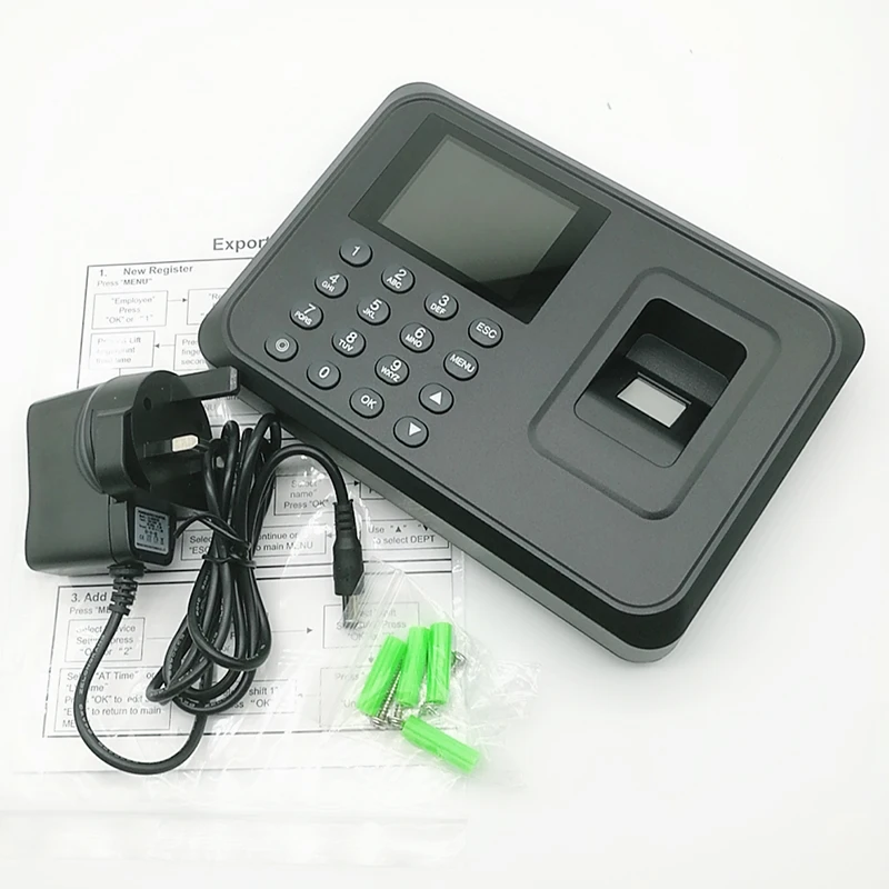 Biometric Fingerprint Time Attendance System Clock Recorder Employee Work Management Device Electronic Machine