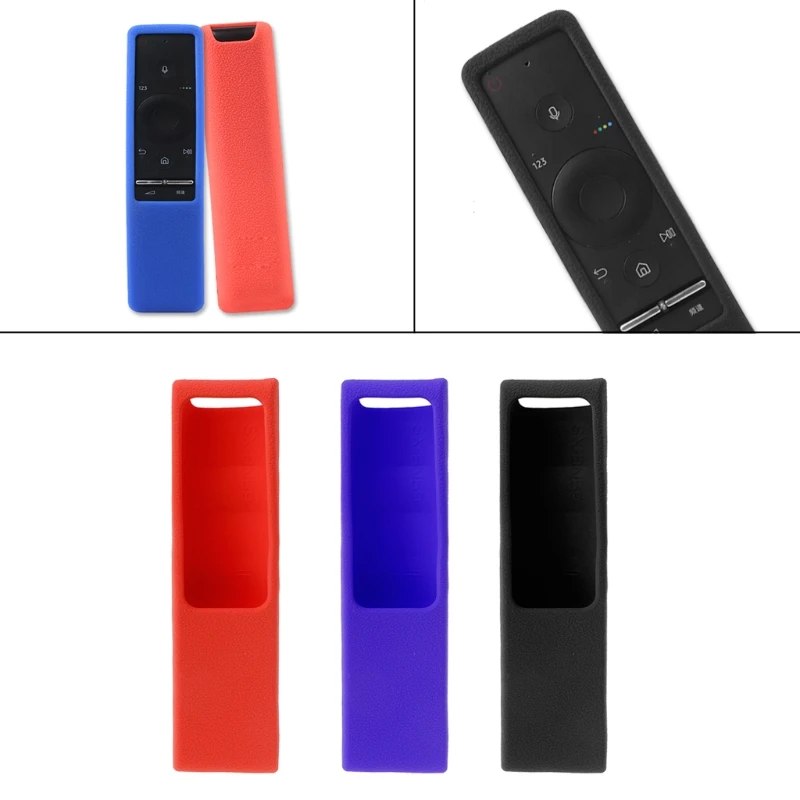 

OOTDTY Silicone Case Protective Cover For Samsung Smart TV Voice Version Remote Control