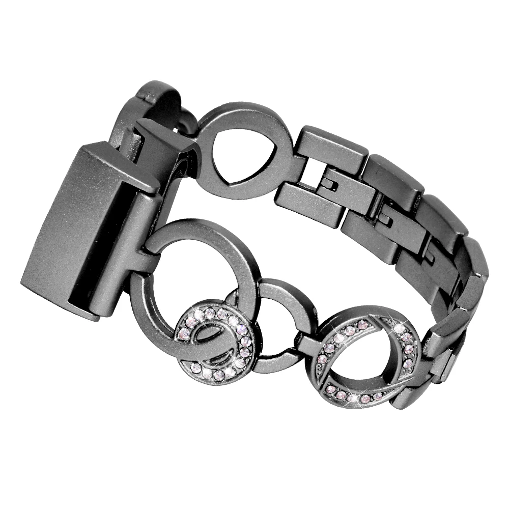 KINGBEIKE Fashion Stainless Steel Watchband For Fitbit Charge 3 Watch Band Replacement Wristwatch Metal Links Bracelet Strap KINGBEIKE Fashion Stainless Steel Watchband For Fitbit Charge 3 Watch Band Replacement Wristwatch Metal Links Bracelet Strap