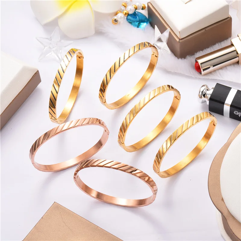 Wholesale Mixed Bag Promotion BAOYAN Stainless Steel Gold&ampRose Gold Color mixed lots Bracelet | Украшения и аксессуары
