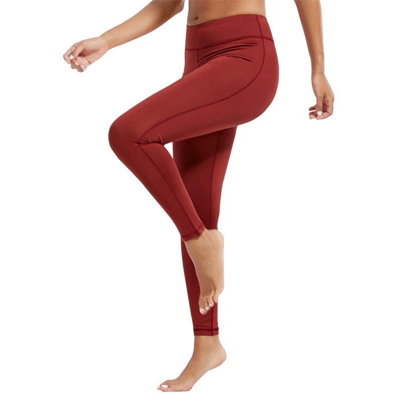 red leggings gym