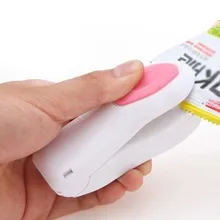 Домашний портативный мини-мешок для закусок герметик запайки машина для запечатывания ручного давления путешествия