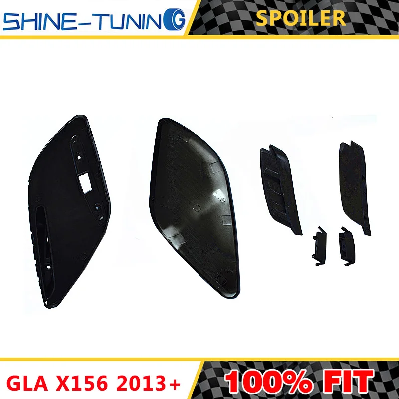 Черный/красный окрашенные spolier подходит для GLA класса X156 GLA180 GLA200 GLA220 GLA250 спойлер издание 1 2013