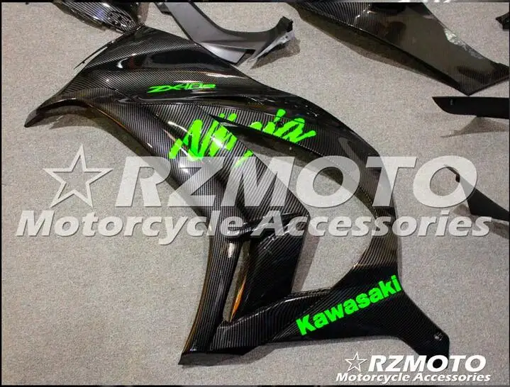 Углеродное волокно спрей краски ACE Наборы украшения для мотоцикла для kawasaki ZX10R 10R 2011- все виды цвета № 0038