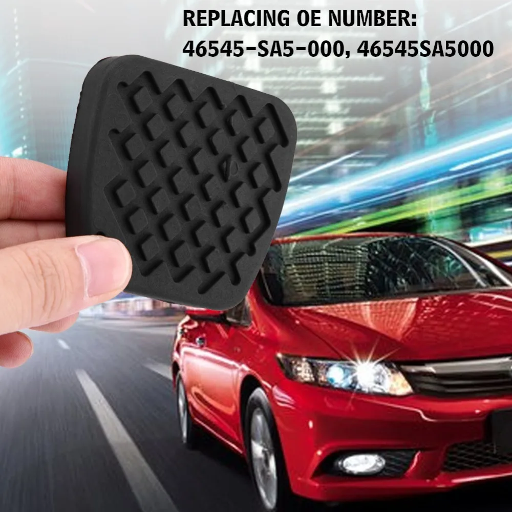 2 шт. резиновые накладки на педали тормоза и сцепления для Honda Civic Accord CR V Acura|Педали|