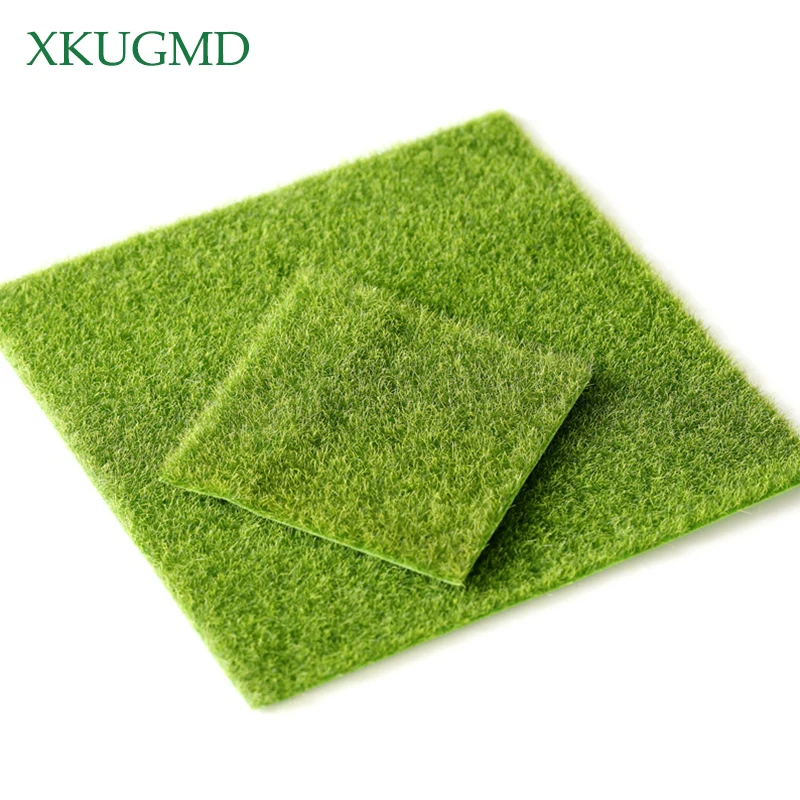 

Hot 3D Real Touch Fake Moss Artificial Lawn Micro Landscape Moss Grass Flowers Artificiais Foliage for Home Wedding Decoration
