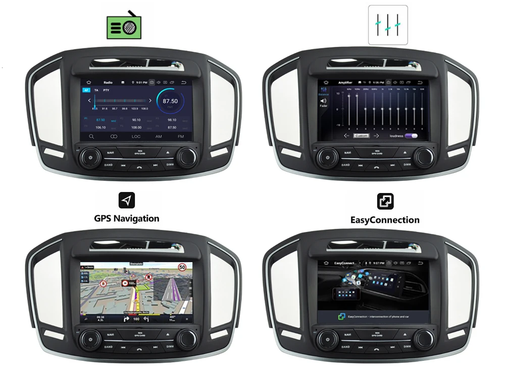 Excellent Liislee Android 9 4+32G For Opel Insignia 2014~2016 Stereo Car Video Carplay GPS Navi Map Navigation System Multimedia 12