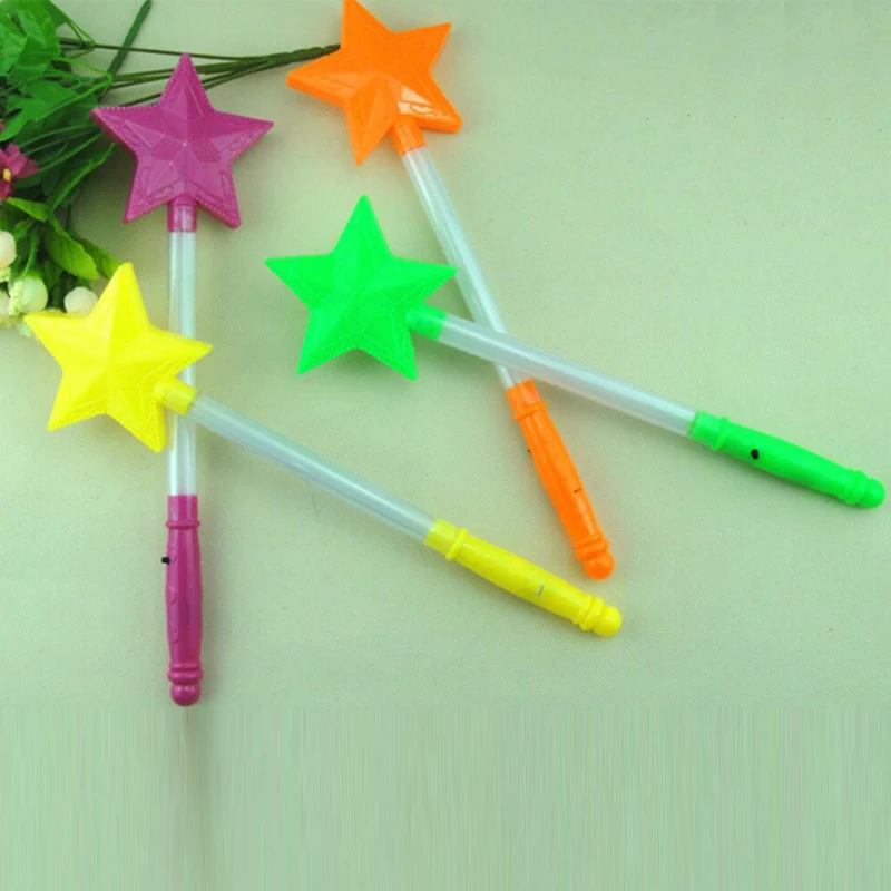  Luminous Toys Led Stick Star Love Heart Projection Glowing Stick Children Princess Light-Up Wands Gift for New Year Christmas  (4)