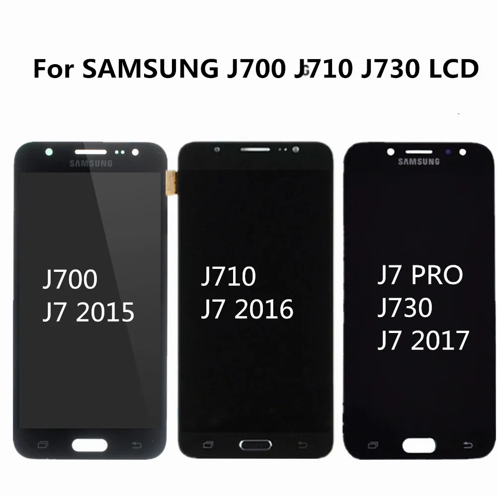 

Super AMOLED For SAMSUNG Galaxy J730 LCD Display Touch Screen For SAMSUNG Galaxy J7 2015 J700 / 2016 J710 / J7 Pro J730 J730F