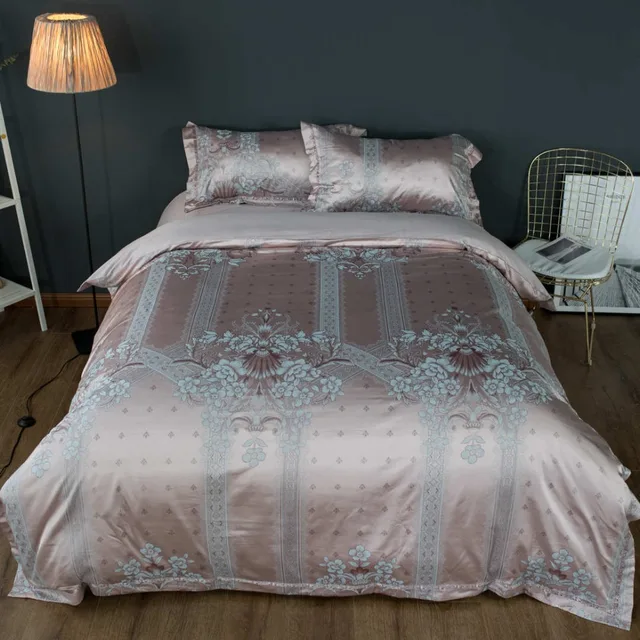 quality silk bedding sets bed covers sheets full queen king size pattern sheets full