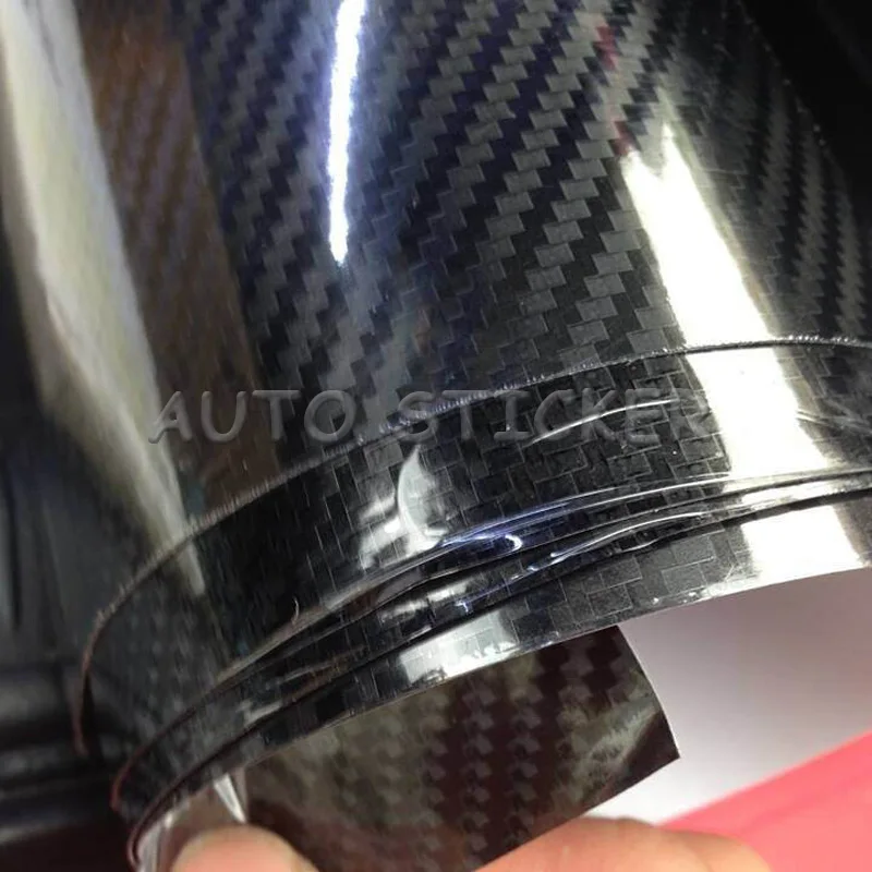 ULTRA GLOSSY 5D CARBON FIBER VINYL CAR WRAPPING 7