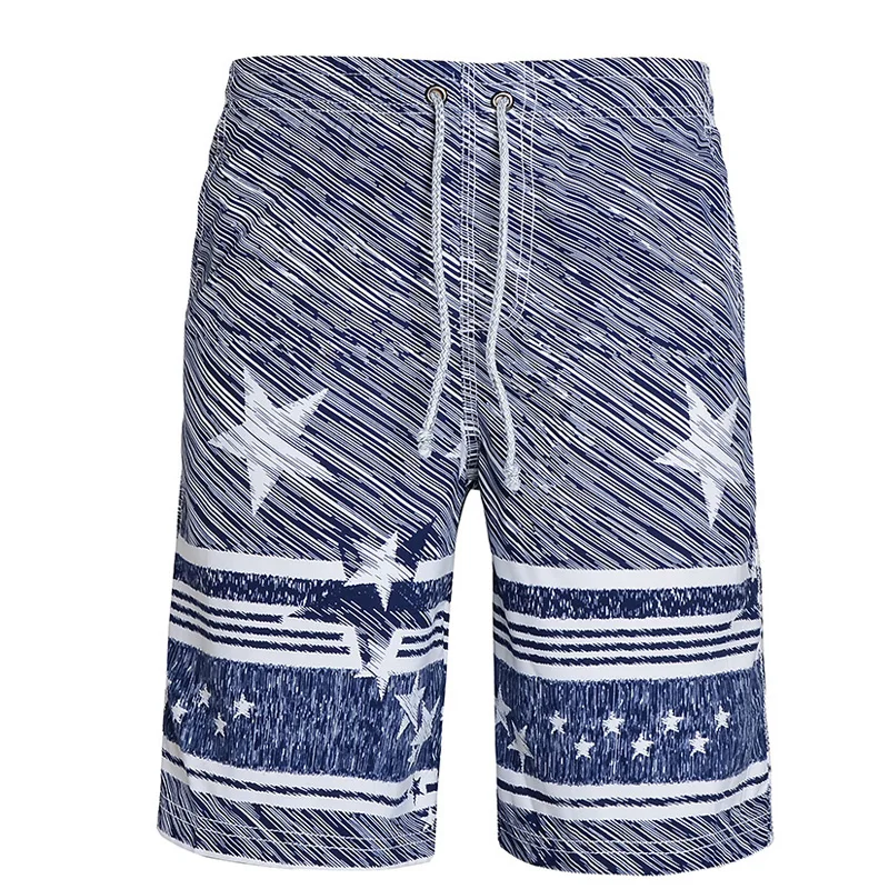 Men Beach Shorts for Men Clothing Shorts Star Board Shorts Sea Quick