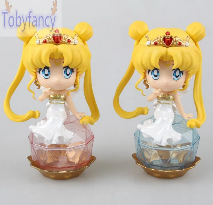 Sailor Moon Action Figure Tsukino Usagi PVC 110mm Wedding Princess ... - Sailor Moon Action Figure Tsukino Usagi PVC 110mm WeDDing Princess Serenity Collectible MoDel Sailor Moon Figure