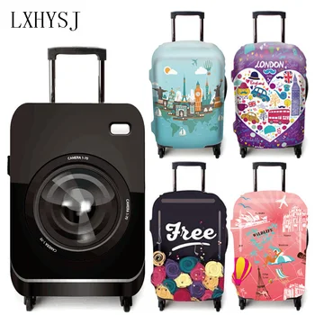 

Travel Luggage Cover Elastic Luggage Protective Covers Baggage Cover Used For19-32 inches Suitcase Dust Cover Travel Accessories