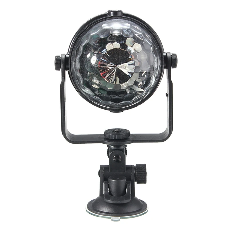 Мини RGB LED сценический свет 3 Вт пульт дистанционного управления диско шар огни