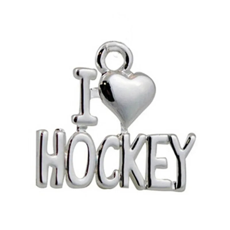 Подвески для спортзала и спорта подвески хоккея с шайбой коллекция ювелирных