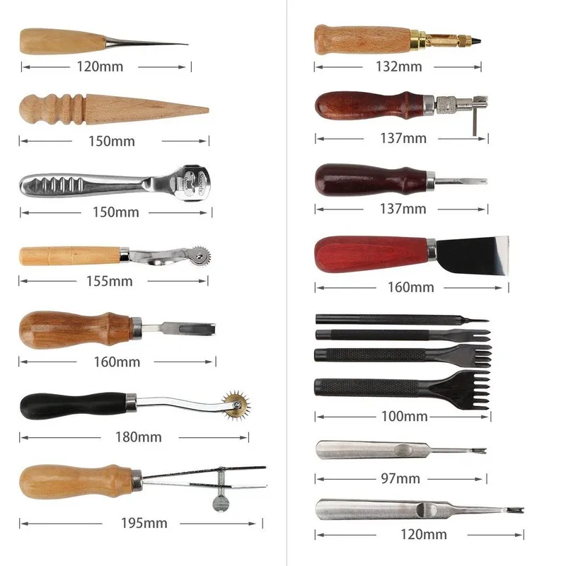 leather tools set (14)