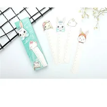 30 шт. kawaii закладки "Кролик" для чтения книг Линейка в мультипликационном стиле post card book Аксессуары Канцтовары офисный школьный принадлежности FC352