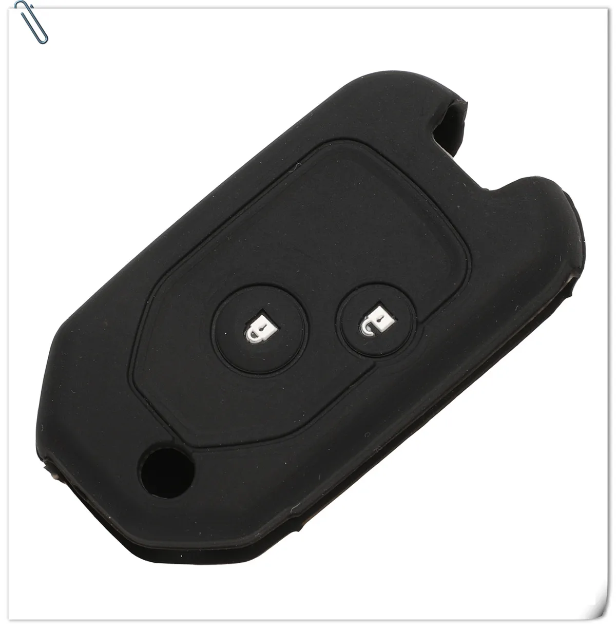 Keyforkess 50 pz/lotto Nuovo Custodia In Silicone Per Accord CRV Odyssey Per Honda 2 Pulsante Modificato Vibrazione Pieghevole Caso Chiave A Distanza -