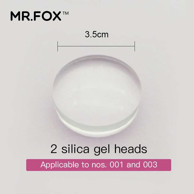 Mr. FOX прозрачная Шахматная силиконовая форма для ногтей со скребком красочная ручка Желейная форма для ногтей маникюрный штамп шаблон инструмент