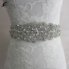 Роскошный свадебный пояс, Аксессуары для платья, свадебное платье, пояс, реальное изображение, Кристальные свадебные пояса, свадебные атласные Стразы