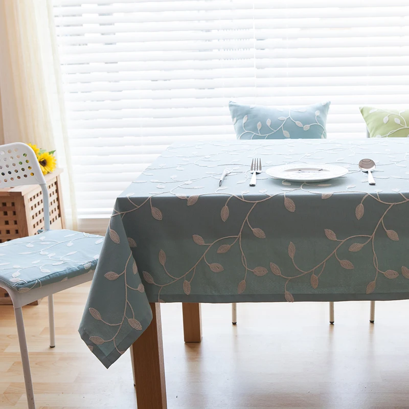 Fudiya Table Cloth High Simple Style Quality Dinner Tablecloth Decorative Elegant Table Cloth