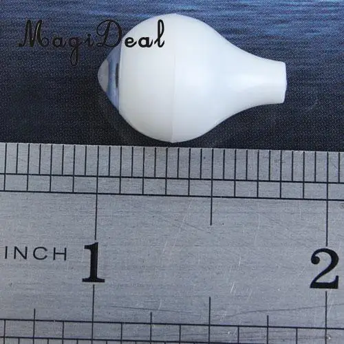 MagiDeal 8Pcs/Set Round Acrylic Plastic Doll Eyes Eyeballs for Porcelain Dolls Animals Halloween Props DIY Toys 14mm