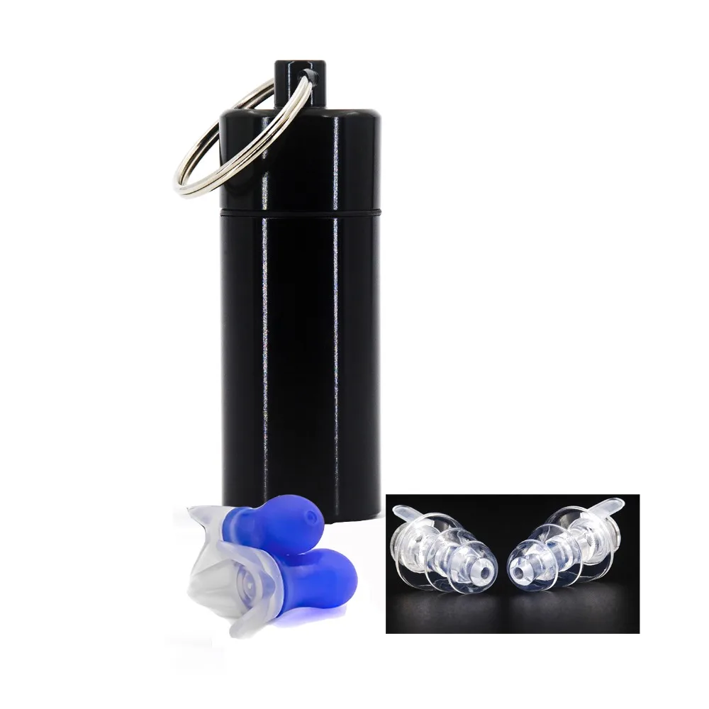 noise reduction earplug blue and none