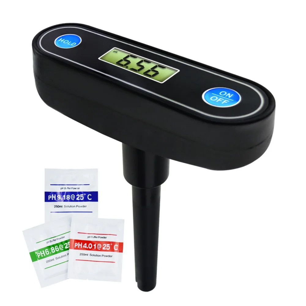 

Economical pH Pocket Meter Tester Size with Clip, High Accuracy Removable Probe Electrode, Economic, Laboratory, School