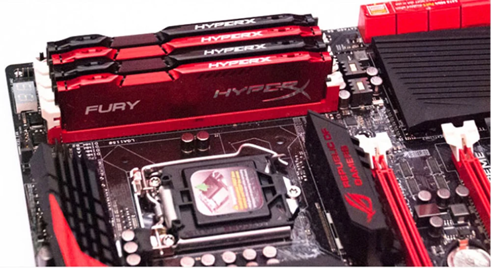 Kingston HyperX Fury DDR3 8GB 4GB Memoria RAM 1866MHz  (1)