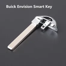 Латунный материал аварийная смарт-карта ключ пустой для Buick envision чистое лезвие ключа [2 шт]