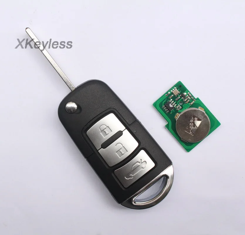 

for Lifan Celliya 530 car flip remote key control 433mhz