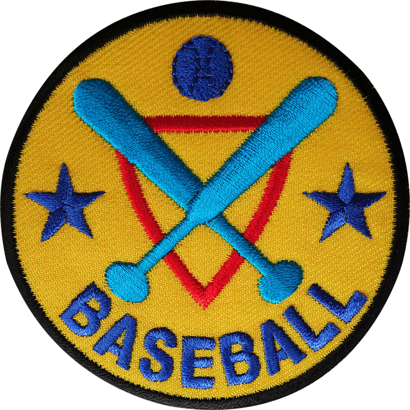 

Factory Custom Patches Embroidered Logo Baseball patch Sport badge Iron sew on velcro applique for Clothing can be customized