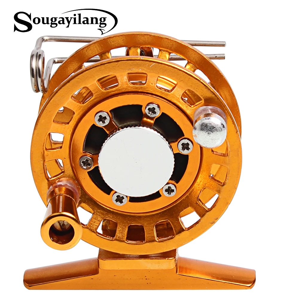 

Sougayilang New Baitcasting Reel 2 Ball Bearings Ice Fishing Reels Carretilha Fly Fishing Reel Fishing Tackle Pesca