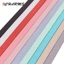 XCHARMS 10 цветов 10 мм плоский шнур из искусственной кожи и Веревка Diy фурнитура для ювелирных изделий Аксессуары модные материалы для изготовления ювелирных изделий для браслета