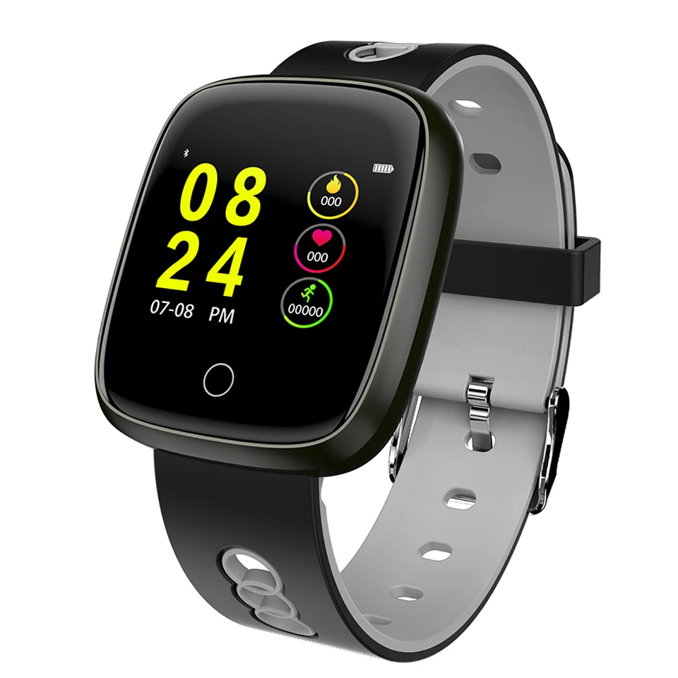 

Smartwatch Men Women Waterproof Sport Fitness Tracker Heart Rate Monitor Bluetooth Reminder Smart Band Watches Male Touch Clock