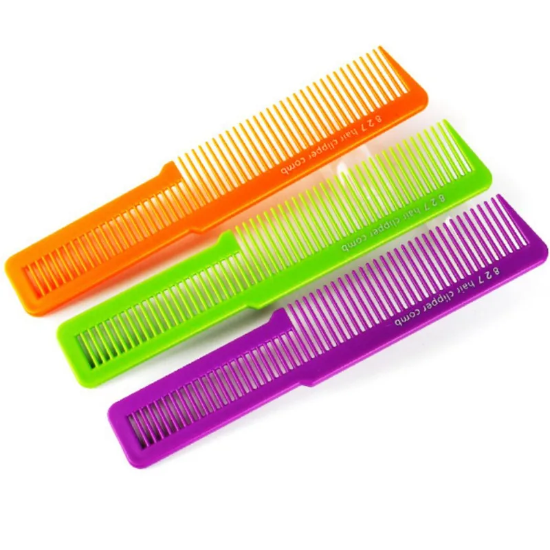 

Pro Salon Hairdressing Plastic Hair Clipper Comb Durable Salon Hair Trimming Combs Stylling Tools New Arrival