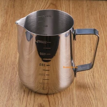 Высококачественная нержавеющая сталь 600 мл молока кувшин Кофе кувшин 304 с Масштаб молоко кружка кофе эспрессо инструменты чайник