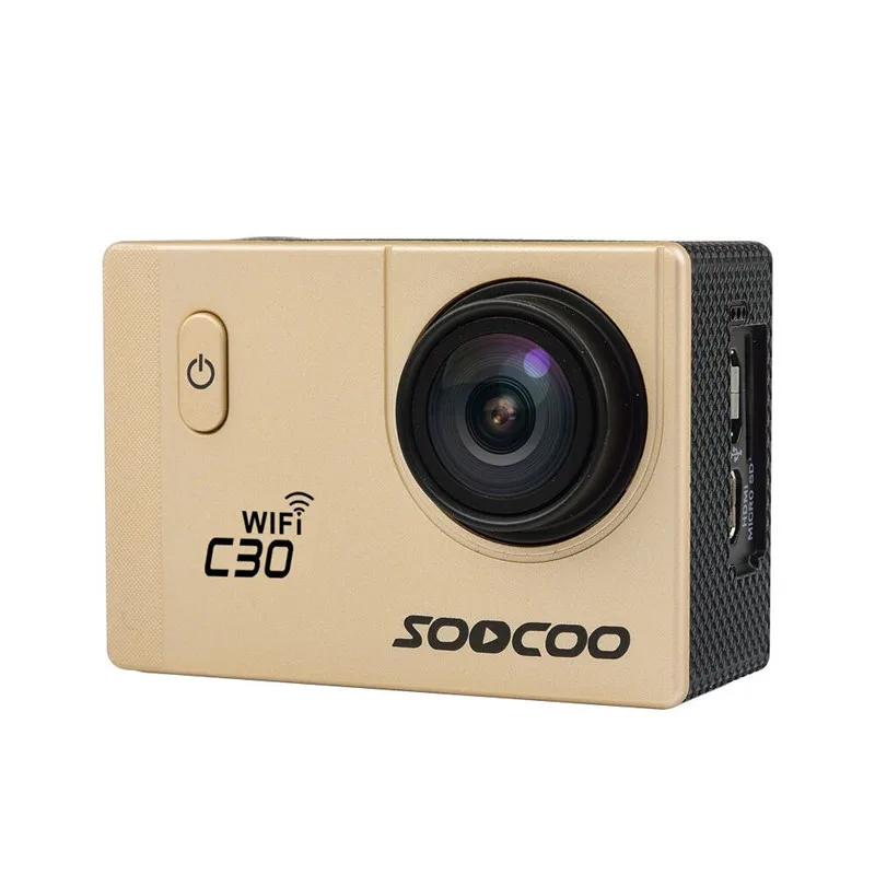 

SOOCOO C30 Wifi 4K Gyro Adjustable Viewing angles(70-170 Degrees) 2.0 LCD NTK96660 Diving 30M Waterproof Action Sport Camera
