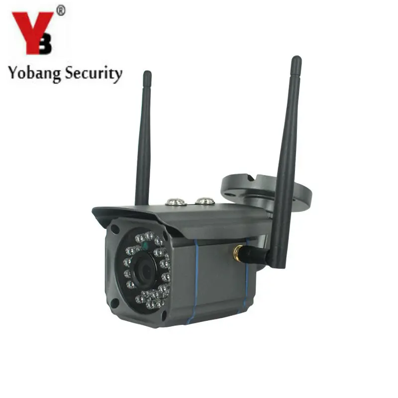 Yobangsecurity Wi-Fi IP Камера Беспроводной открытый Водонепроницаемый HD 720 P дома Камеры Скрытого видеонаблюдения День Ночь удаленного просмотра