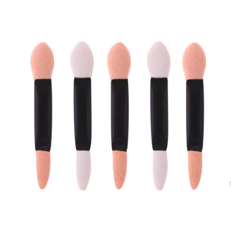 100 шт. одноразовые двусторонние губчатые кисти для теней|eye shadow applicator|brush makeupapplicator