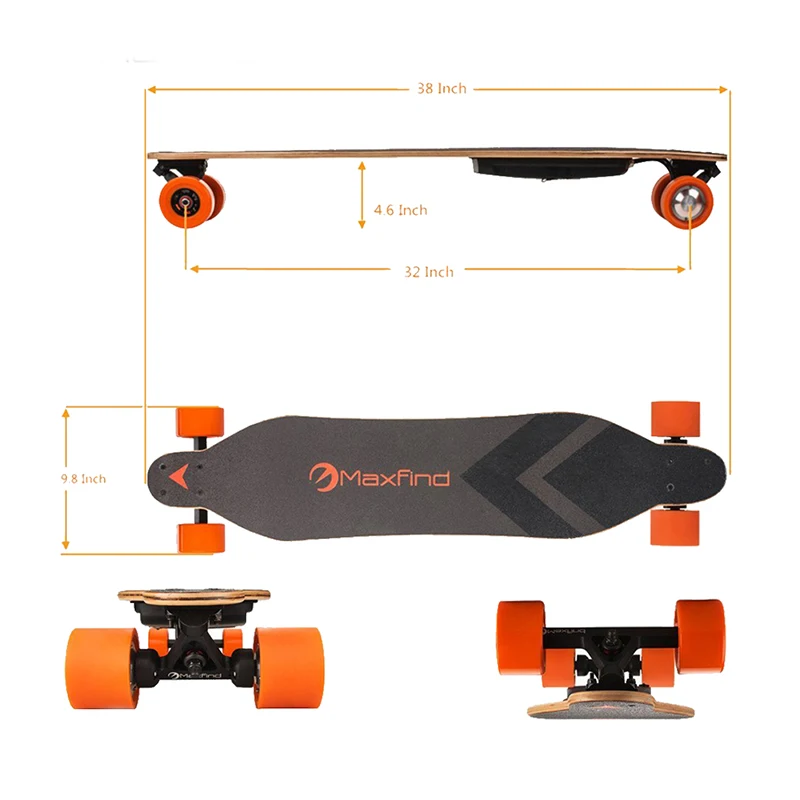 wireless electric skateboard
