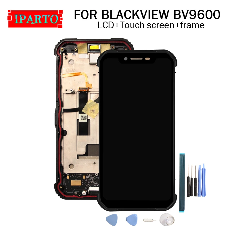 BLACKVIEW BV9600 ЖК дисплей + сенсорный экран дигитайзер рамка в сборе 100% Оригинальный
