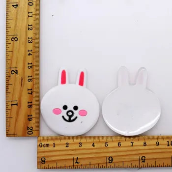 

Cartoon Animals Duck/Mouse/Bunny/Pig Flatback Soft PVC Charms Fit Croc Shoes/Phone Case/iPad DIY Craft Accessories