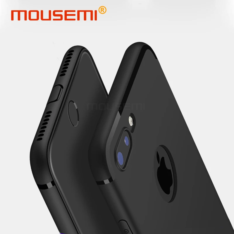 Роскошный Ультратонкий матовый Мягкий силиконовый чехол для iPhone 6 6s 7 Plus чехлы 5 5s